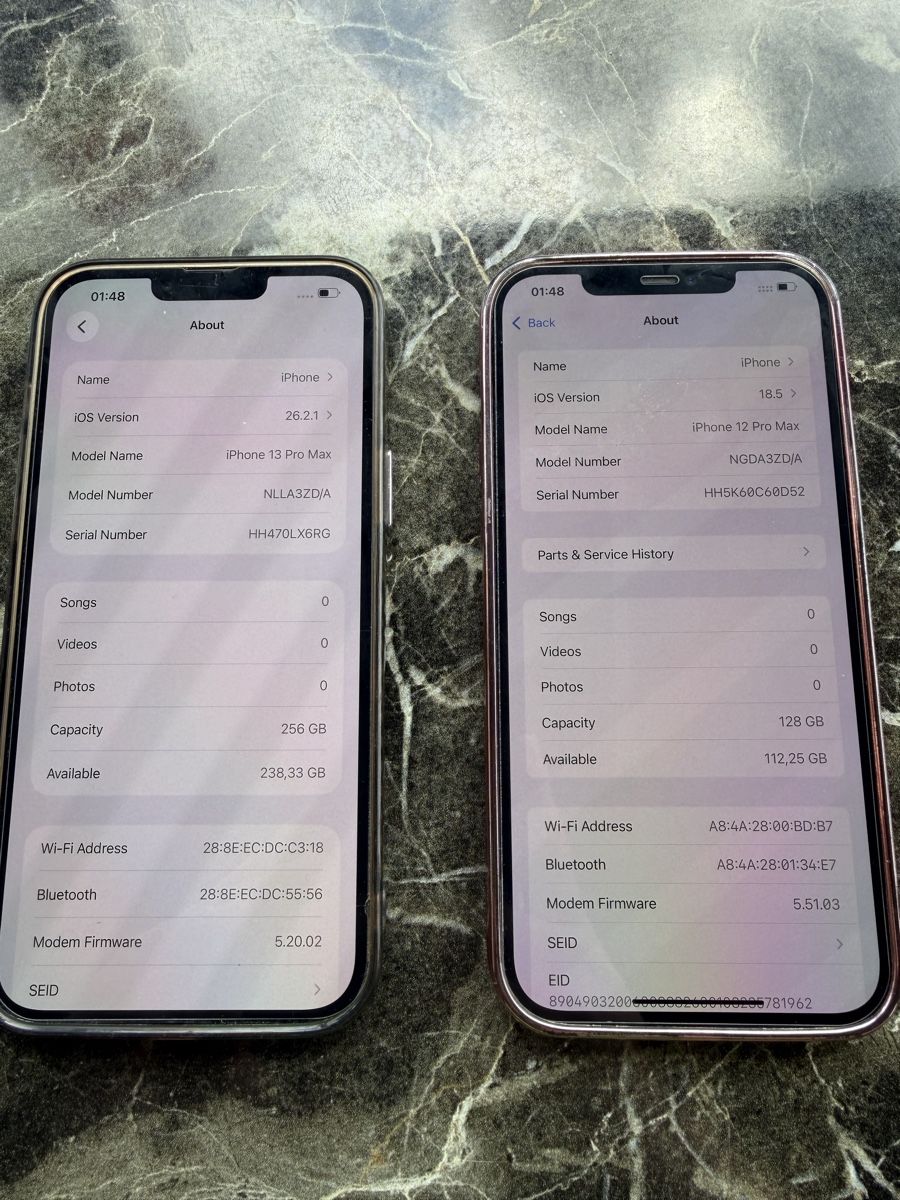 Apple Telefoni cellulari / Smartphones: iPhone 13 Pro Max 256GB, und iPhone 12 Pro Max 128GB – Usato da Zürich venduto da dus_9cwm 3