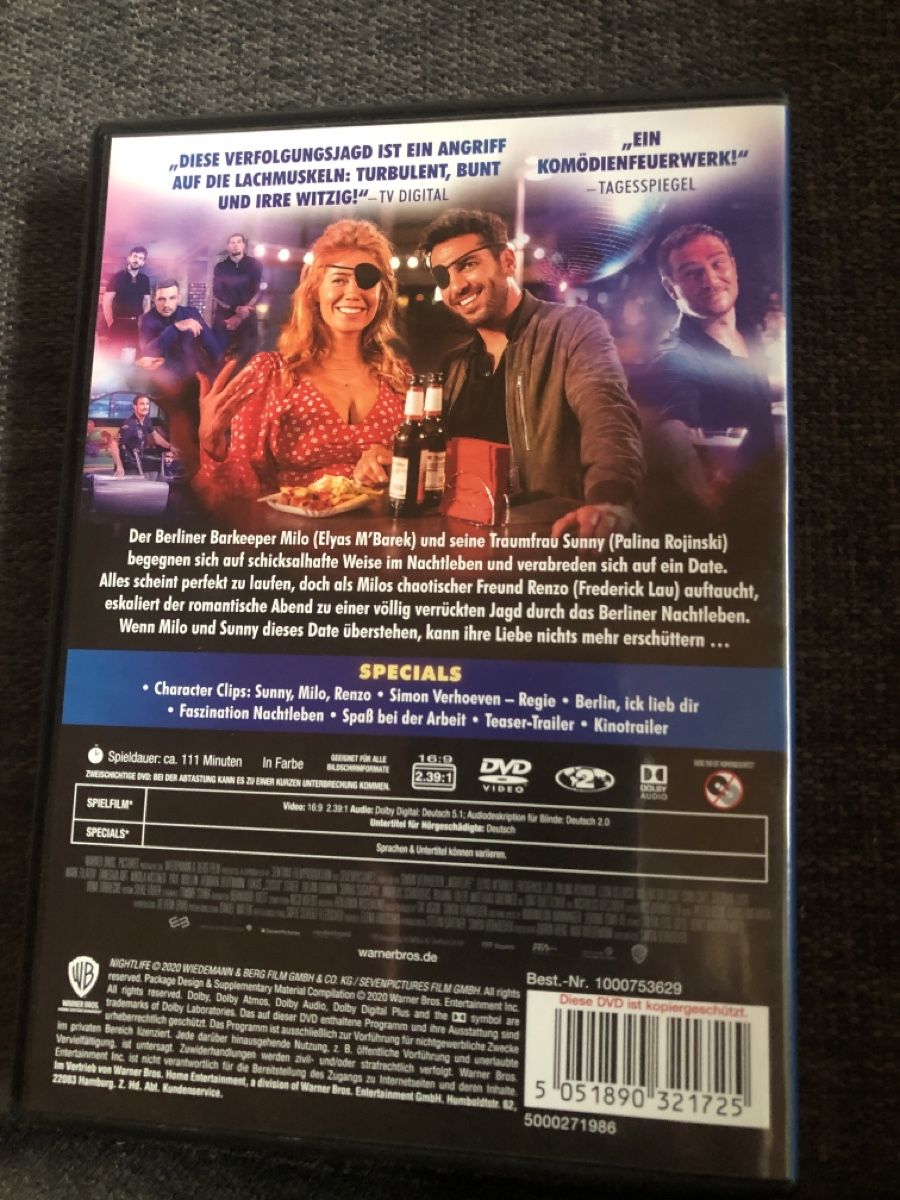 Tutti i DVDs: DVD, NIGHT LIFE – Usato da Balsthal venduto da Katzenfan99 1