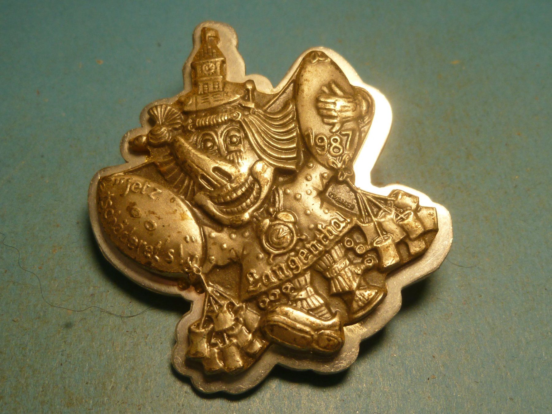 Placchette & Badge: LANGENTHAL 1987 SILBER – Usato da Ried (Muotathal) venduto da Mandarin02