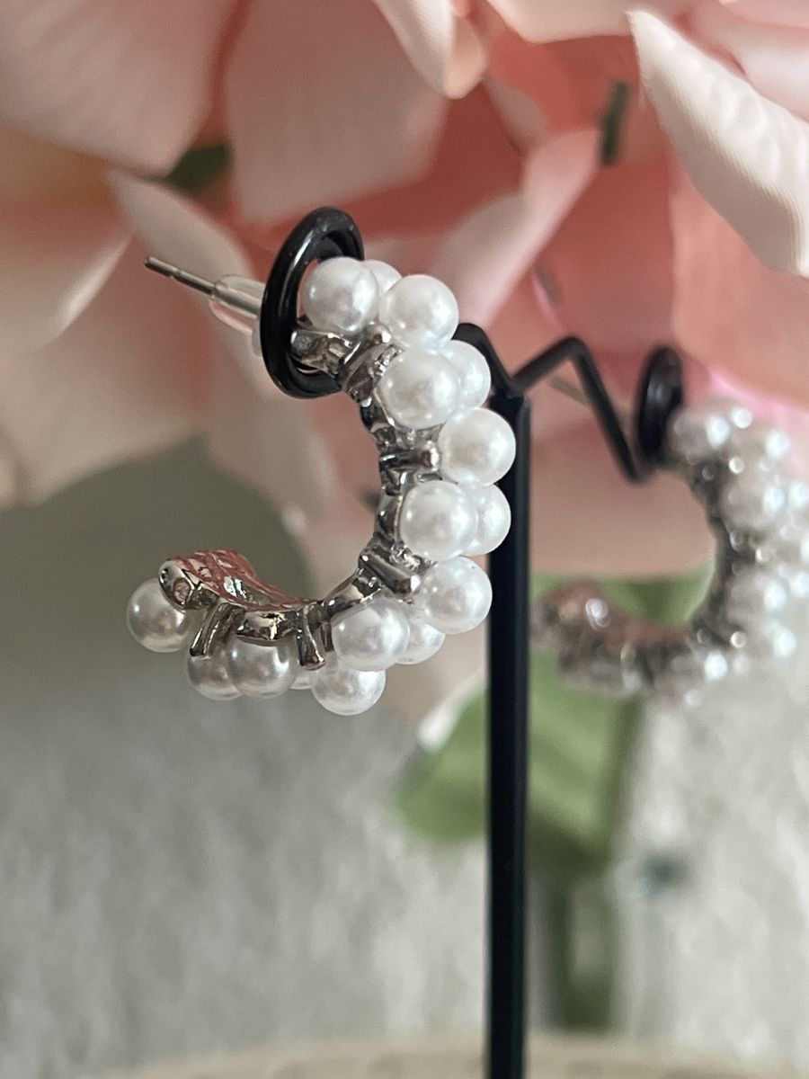 Ohrringe & -stecker: Elegante Ohrringe mit Perlen-Design – Neu (gemäss Beschreibung) aus Seon von Sunny-Schmuck78 1