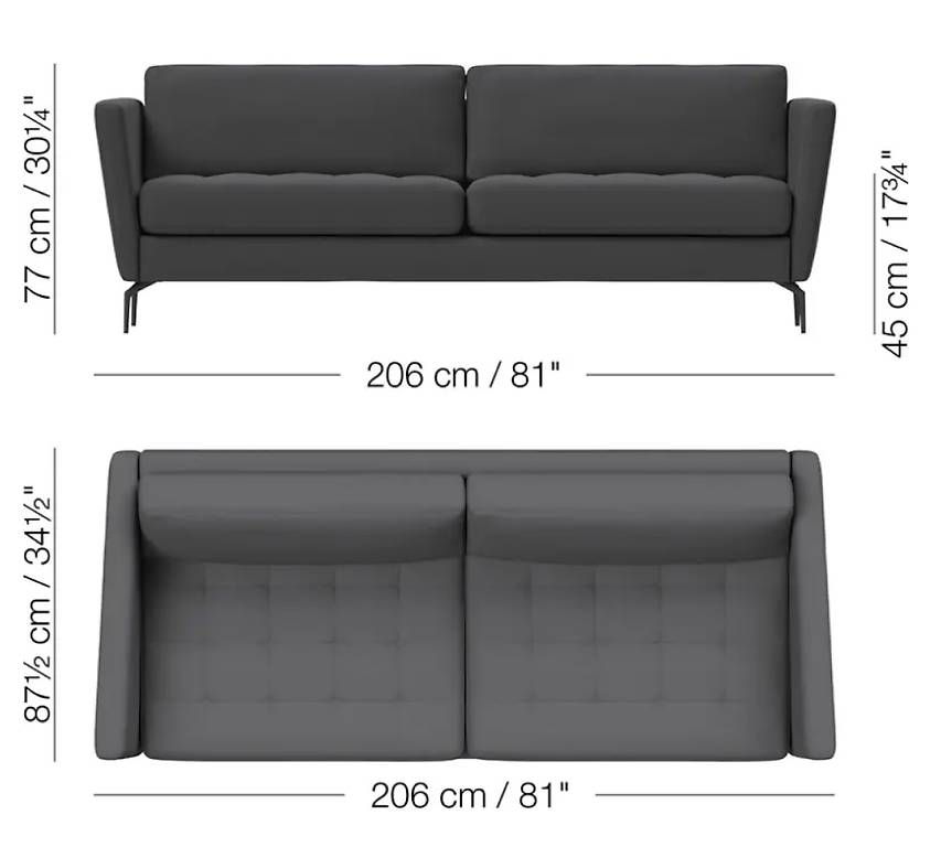 Boconcept Sofas: BoConcept Osaka Sofa grau – Gebraucht aus Zürich von sydneyfrozen 4