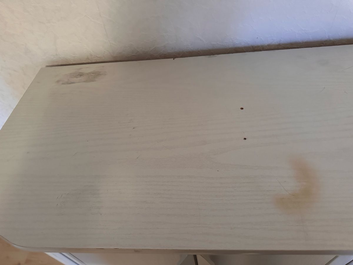 Cassettiere: Weißer Schrank / Kommode – gebraucht – Usato da Gelfingen venduto da Mandy_VC 3