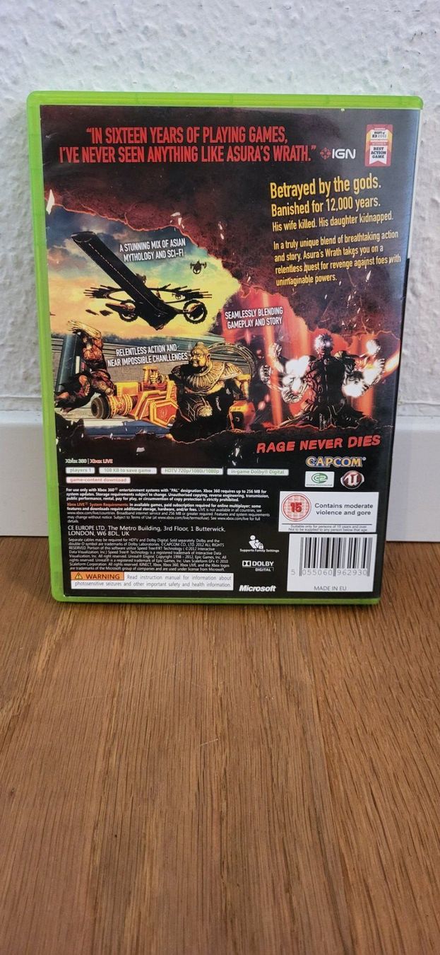 Microsoft Giochi: Xbox 360 - Asuras Wrath – Usato da Münsingen venduto da DigitaleSpielecke 1