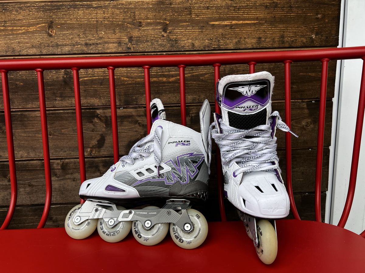 Mission Inline-Skating & Rollschuhe: Inline Skates Mission Inhaler length 5.5  Fit 2  – Gebraucht aus Niederstocken von Eleonore000 3