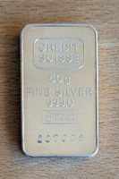 Silberbarren Credit Suisse 50g