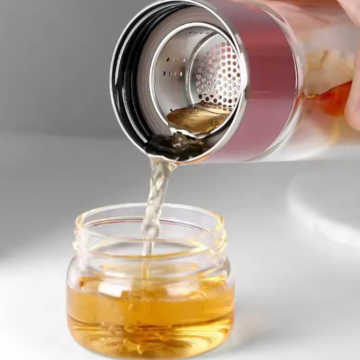 Borracce & Thermos: Teeflasche aus Glas, doppelwandig - neu! – Nuovo e nell'imballaggio originale da Emmenbrücke venduto da engueteDeal 5