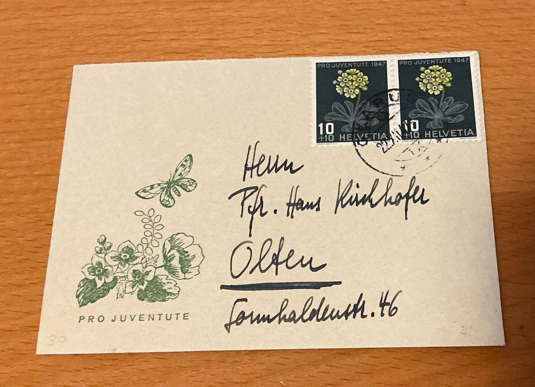 Tous les timbres: 1 Pro Juventute BRIEFLI – Neuf (Voir description) à Koblenz par Markenhimmel