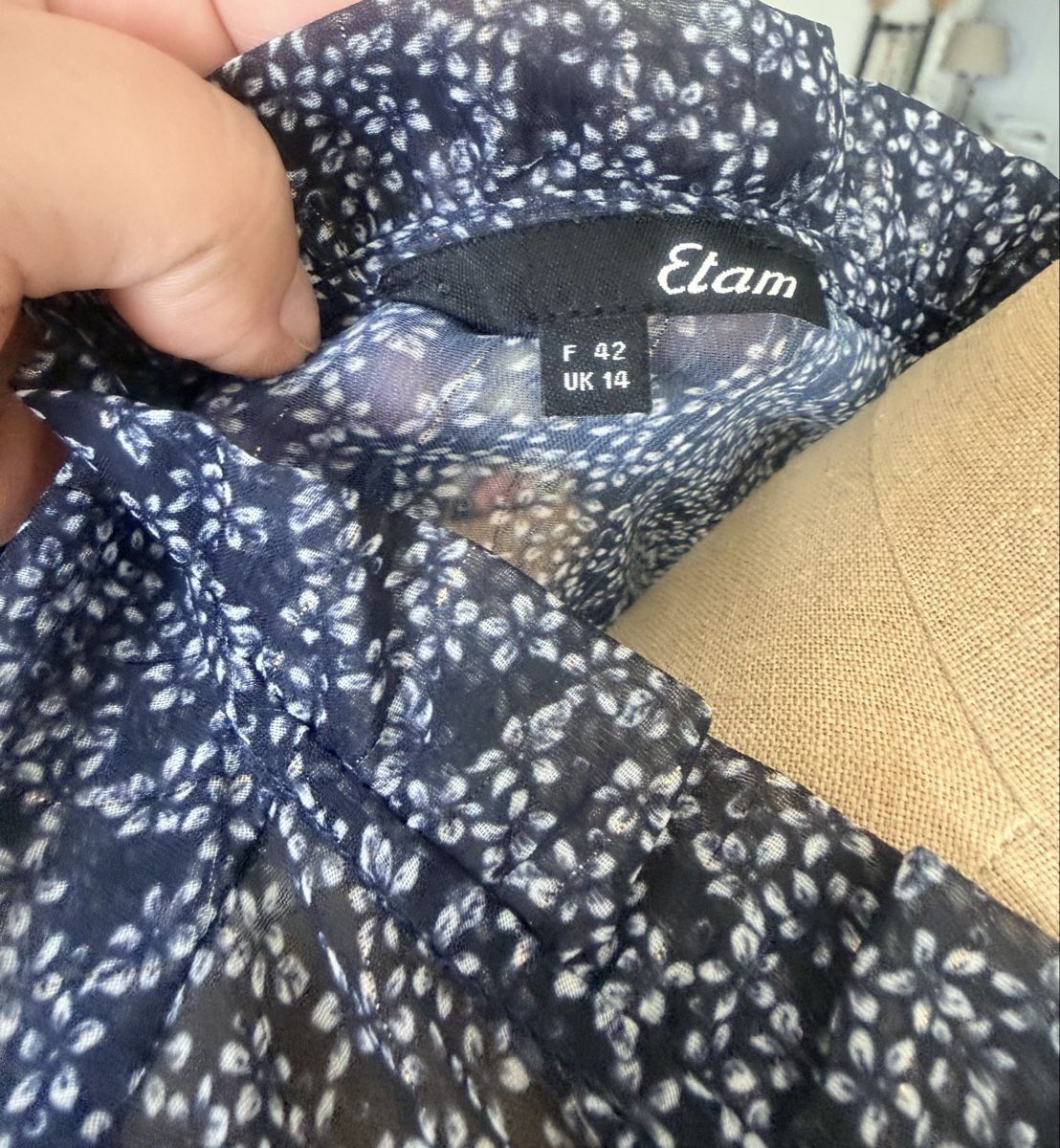 Etam Blusen: Etam Blouse floral print  – Neu (gemäss Beschreibung) aus Bouveret von dou_g8q7 4