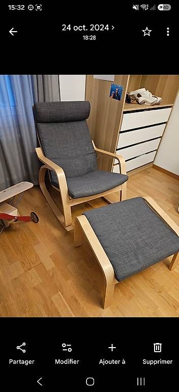 Liegen & Liegestühle: Chaise à bascule + repose pied – Gebraucht aus Brügg BE von sop_pyj2
