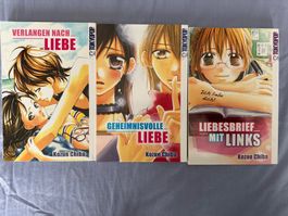 3 Einzelbänder von Kozue Chiba romance manga