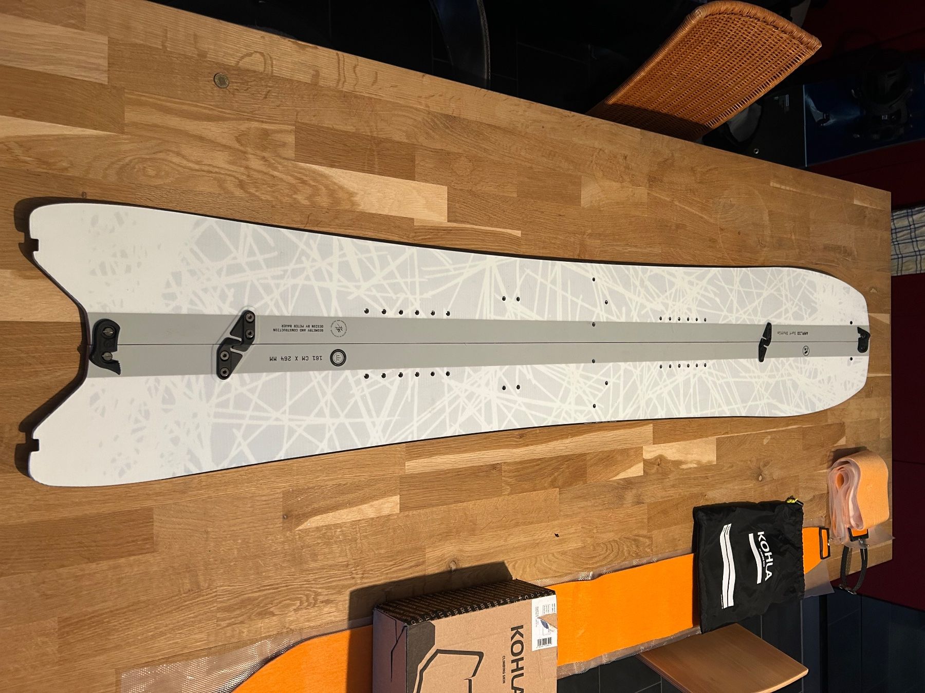 Board: Splitboard Amplid Surf Shuttle 2026 mit Fellen – Nuovo (secondo la descrizione) da Savognin venduto da til_pwz5 2