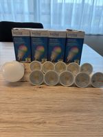 15x Luminea WLAN LED Lampen E27 & GU10