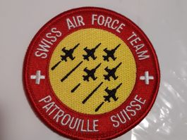 Patrouille Suisse Aufnäher, Swiss Air Force Team, selten!