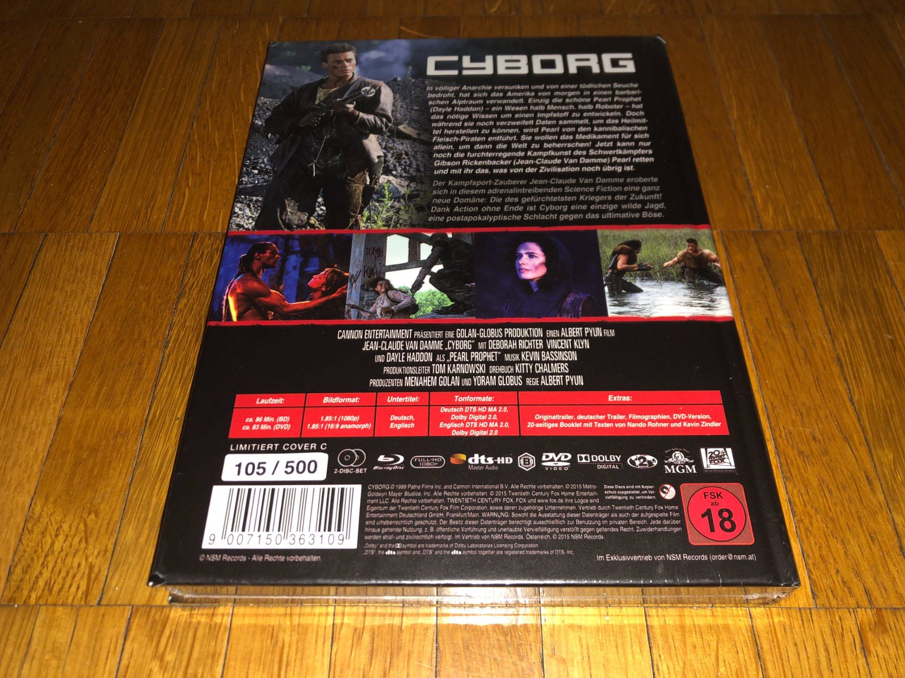 Alle DVDs: Cyborg - MEDIABOOK - C - UNCUT – Neu und originalverpackt aus Basel von havsok 1