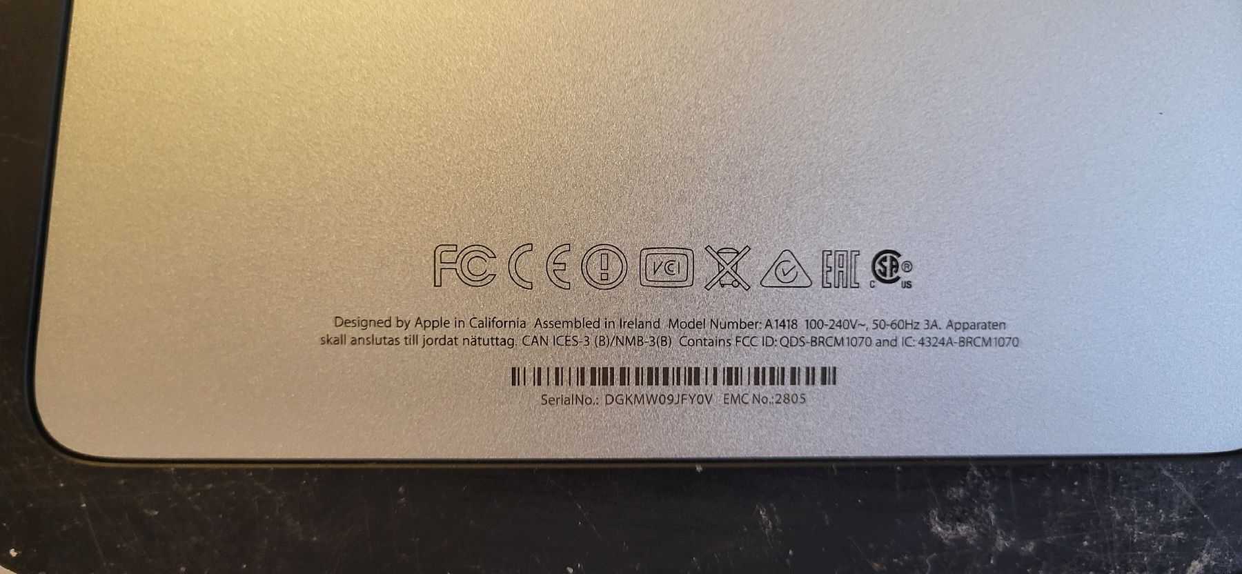 Apple PC: Apple iMac A1418 (21.5 pouces) - Démonté – Usato da Düdingen venduto da boascompras 5