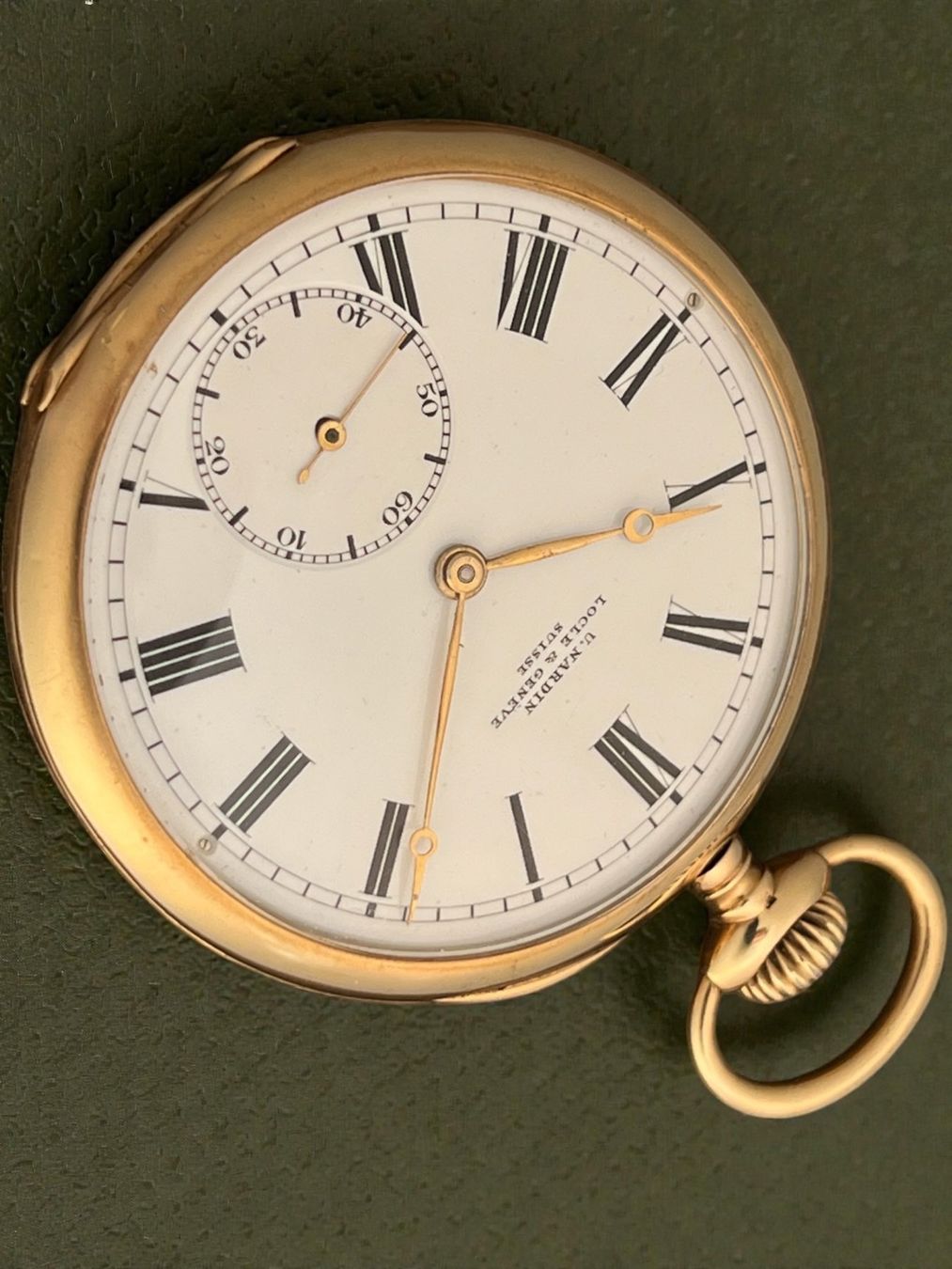 Ulysse Nardin Orologi: Ulysse Nardin 18k Gold Pocket Watch – Usato da Apples venduto da the_7jtf 4
