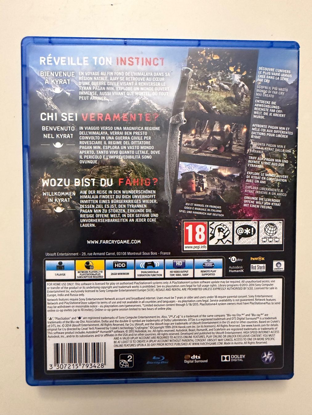 Giochi: PlayStation 4 Game FARCRY 4 PS4 – Usato da Münsingen venduto da Ganjam 2