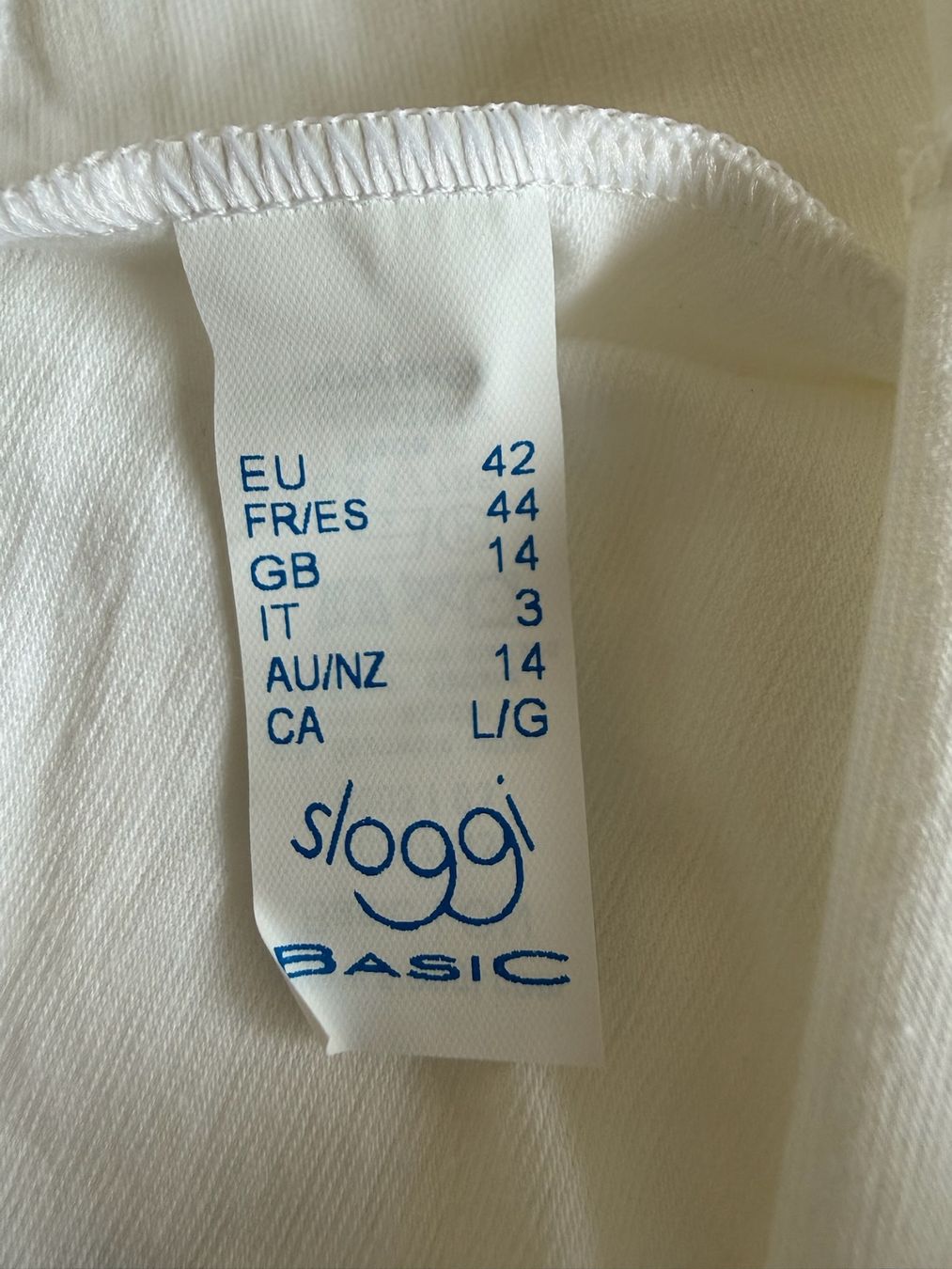 Sloggi Altra biancheria intima: Sloggi - cycliste - Basic Long - coton - 42 - NEUF – Nuovo (secondo la descrizione) da Sion venduto da accroshoes 2
