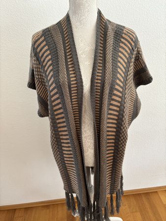 Poncho Repeat cashmere