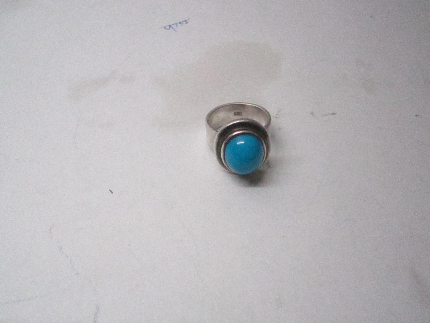 Anelli: Ring in Silber 925 mit schönem Stein. – Usato da Mellingen venduto da Wupper