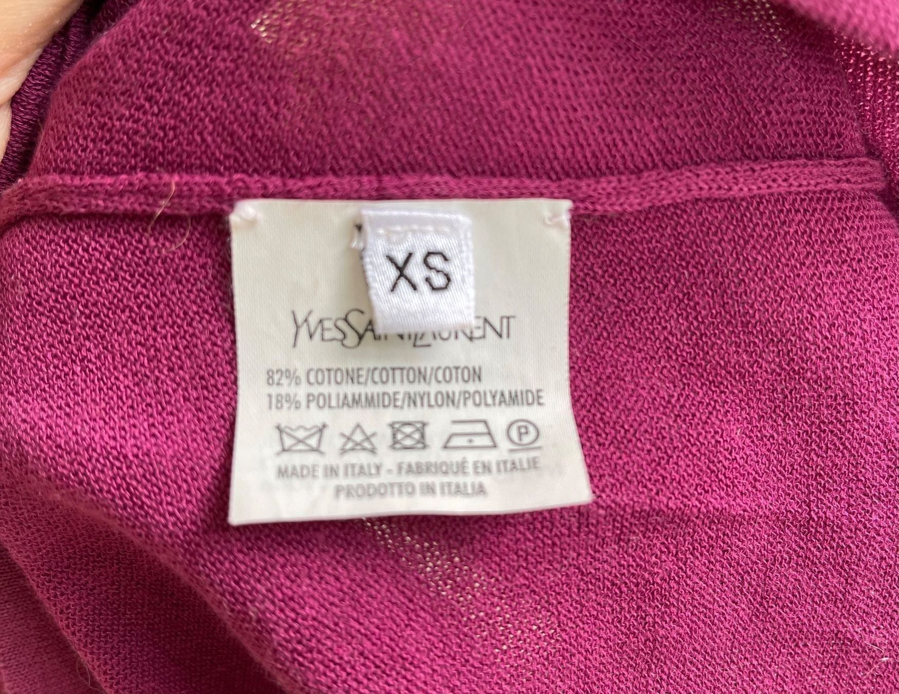 Saint Laurent Vestiti: Robe Yves Saint Laurent Authentique – Usato da Genève venduto da Annilu 4