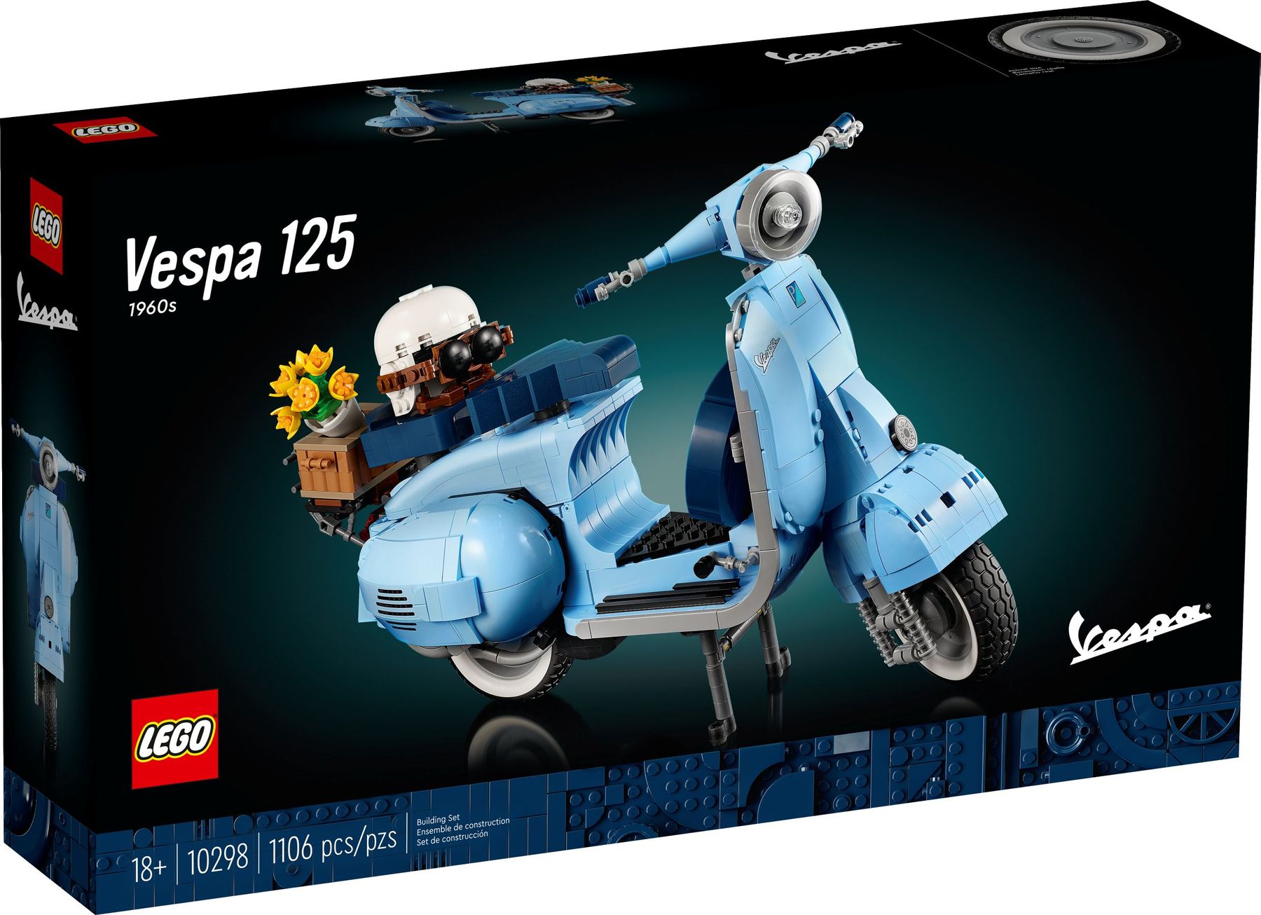 Lego Kit di costruzioni: 10298 Vespa 125 – Nuovo e nell'imballaggio originale da St. Gallen venduto da brickli