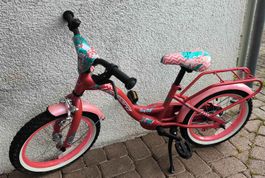 Leopard easy cat, 16 Zoll, rot, Kinderfahrrad mit Stützräder