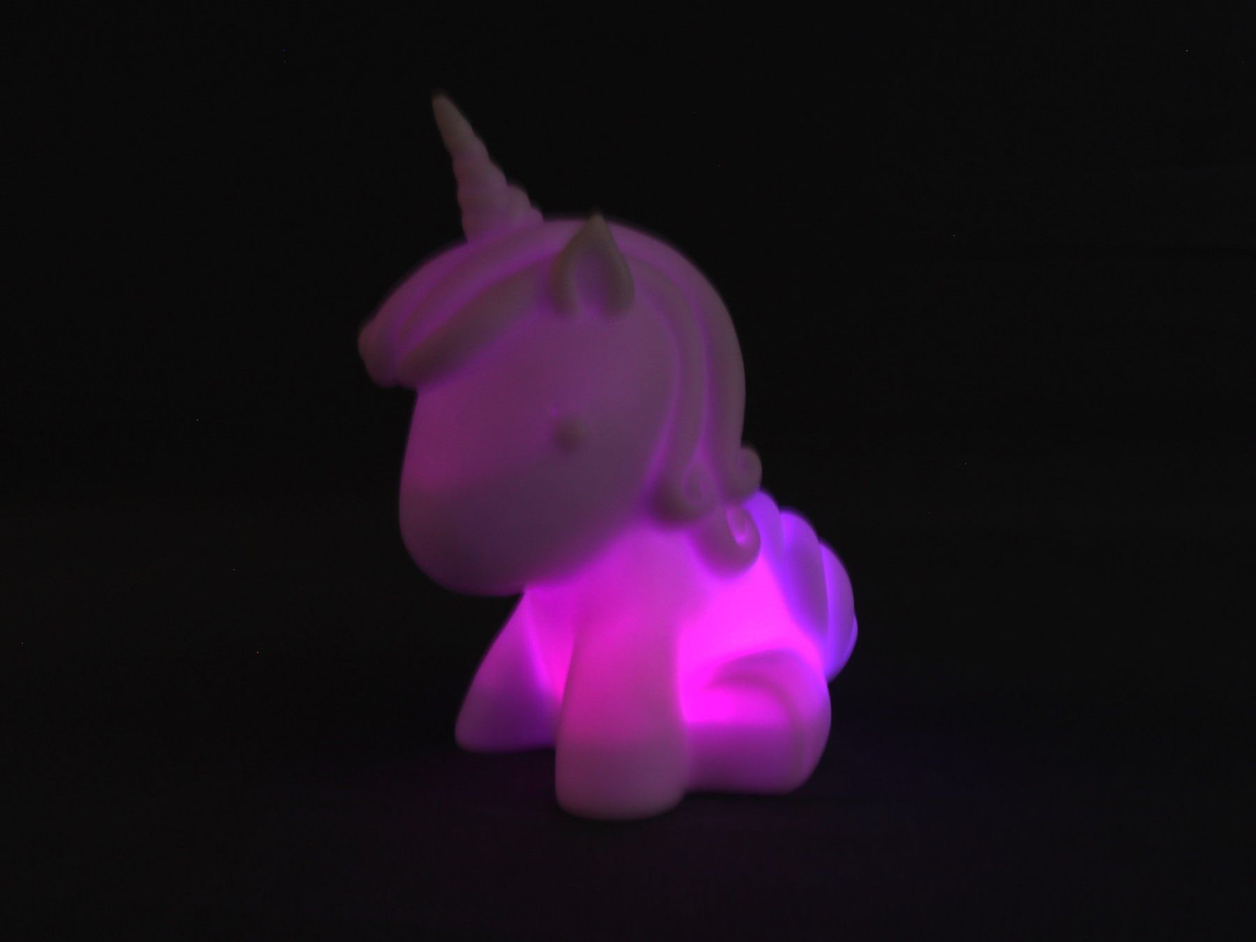Lampen: FIZZ CREATIONS Einhorn Lampe – Gebraucht aus Steinen von Restwert_Steinen 6