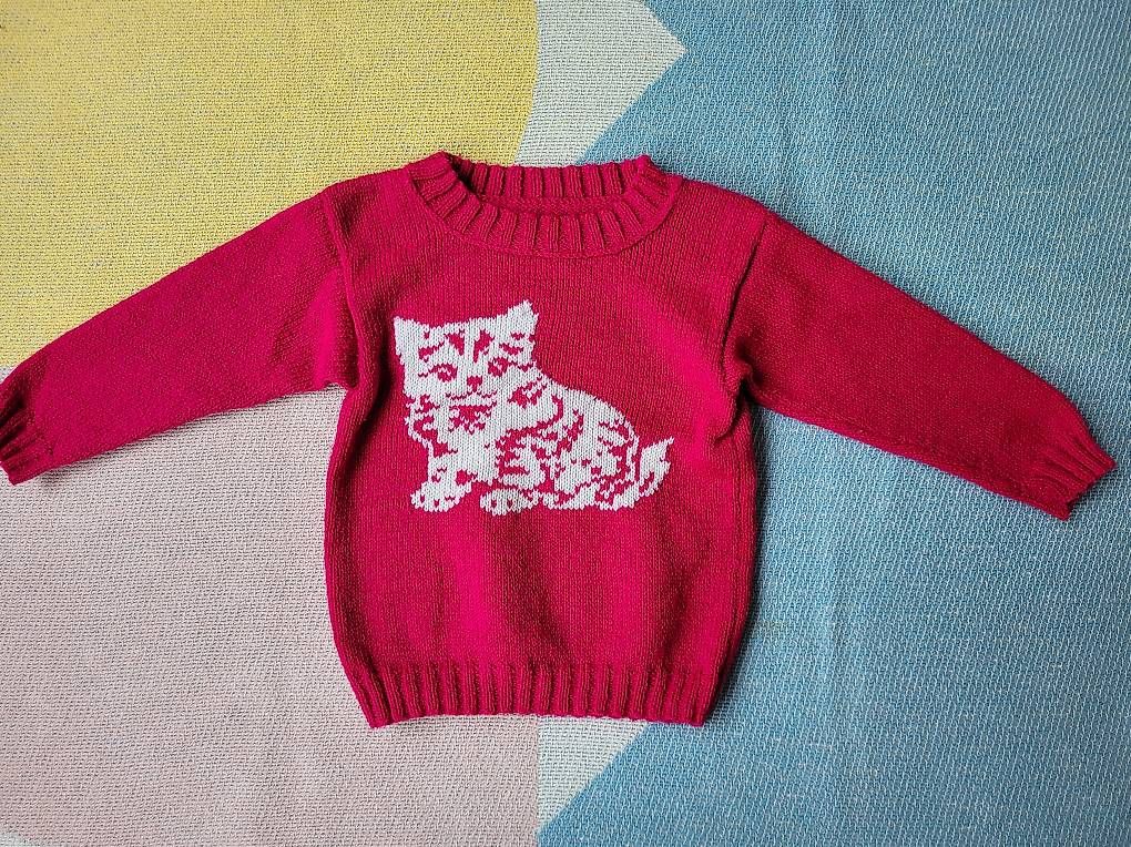 Maglioni & Felpe: Pullover hangestrickt Gr.80/86 – Usato da Zollikon venduto da salapunkt