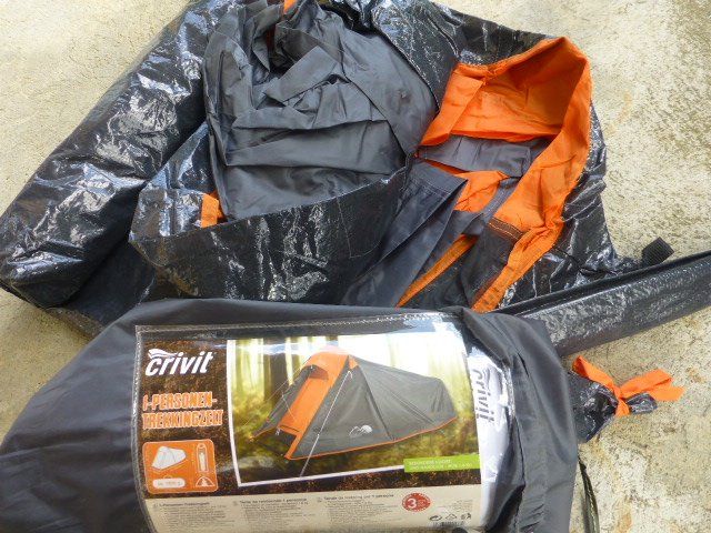 Crivit 1-Personen-Zelt, Trekking Zelt (Neu (gemss Beschreibung)) in  Fllinsdorf fr CHF 10  mit Lieferung auf Ricardo kaufen