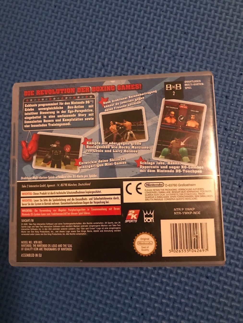 Nintendo Giochi: Don King Boxing Nintendo DS – Usato da Gossau SG venduto da schlitzerdemon 2