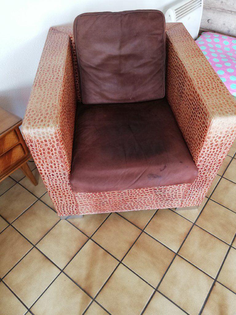 Minotti Sessel: "Suitcase" von Minotti – Gebraucht aus Uster von walderk 1