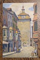 Künstlerkarte, Schwabenthor Schaffhausen