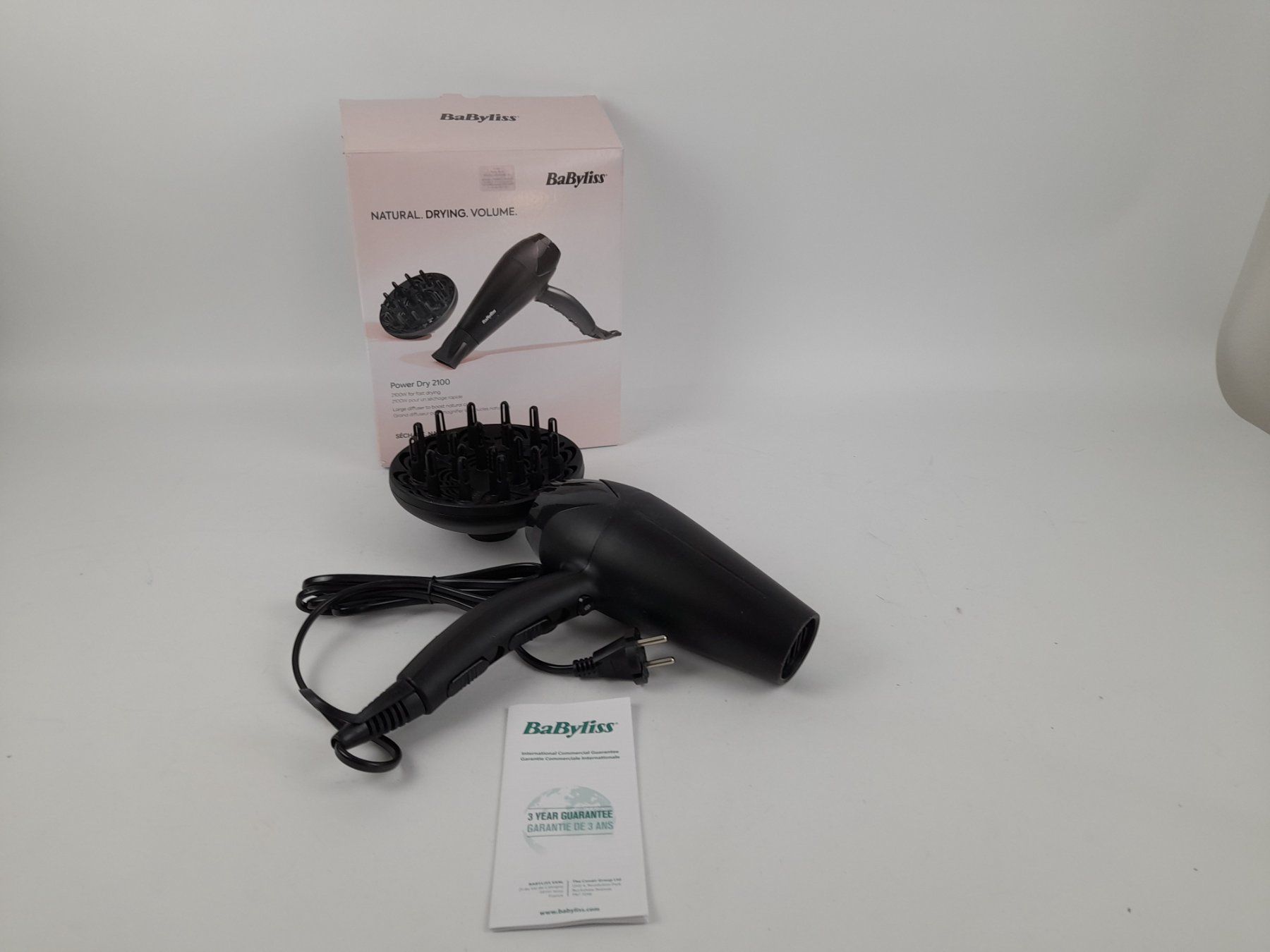 BaByliss Asciugacapelli: BABYLISS Power Dry 2100 – Nuovo (secondo la descrizione) da Liebefeld venduto da Restwert_Liebefeld