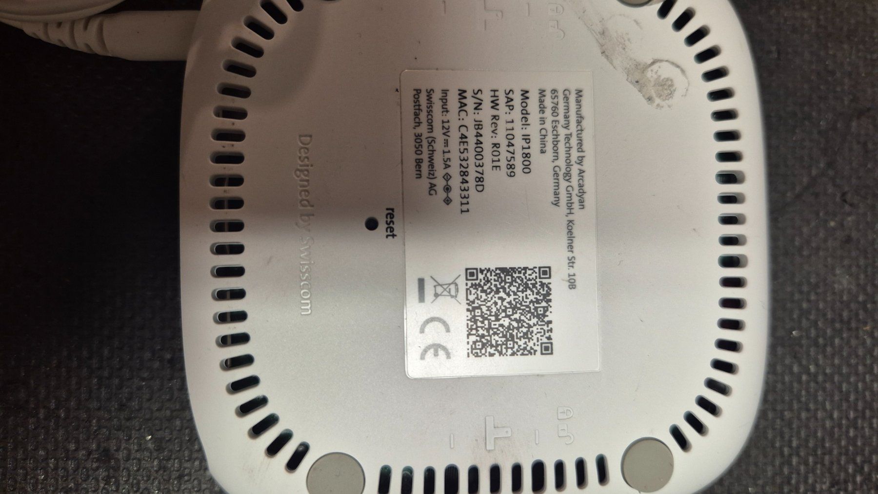 Swisscom Modem & Router: Kompl. Swisscom Internet Zubehör – Usato da Würenlos venduto da ghelfert 6