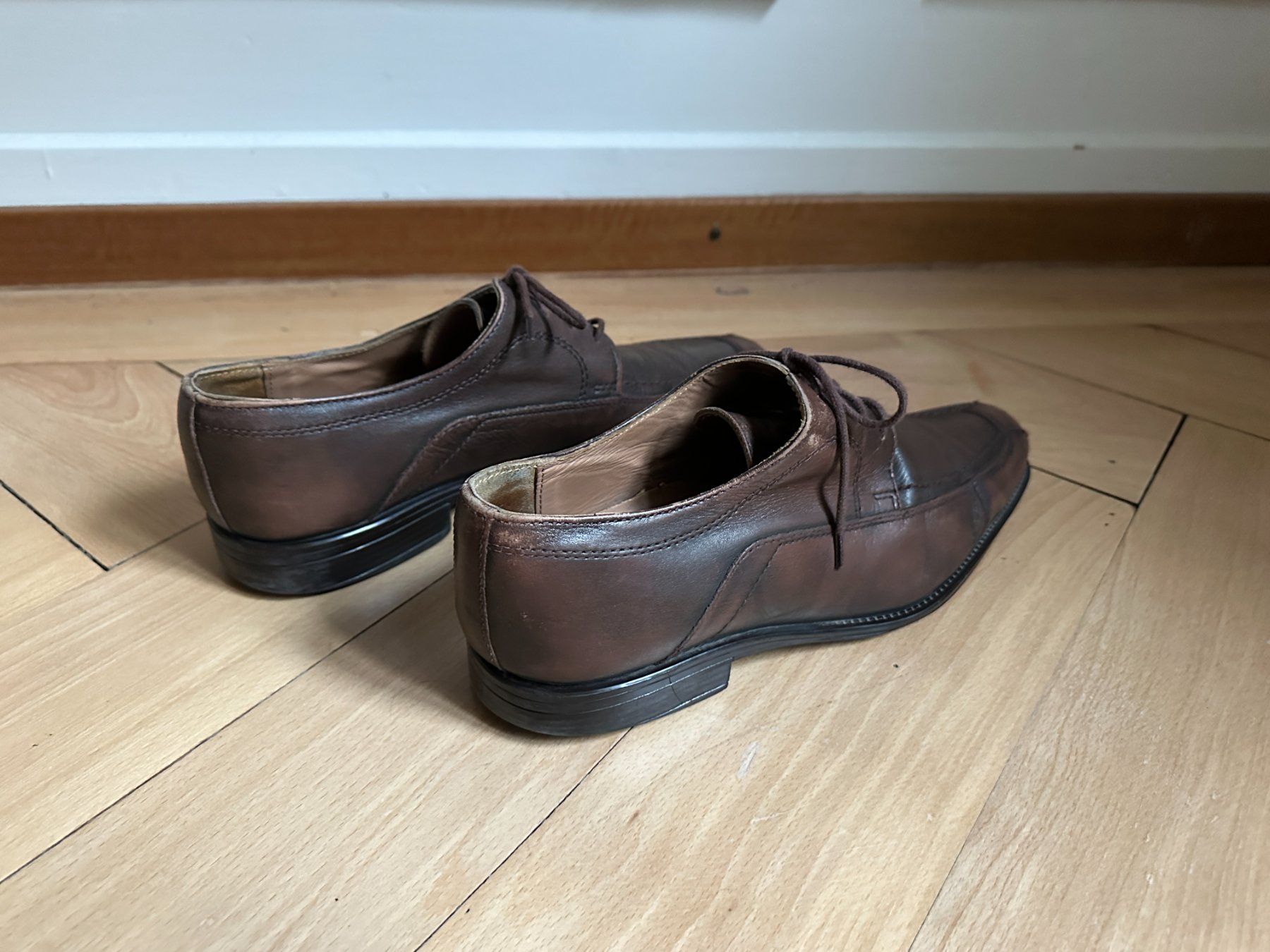 Herrenschuhe: BARBIERI - Leder Halbschuhe dunkelbraun 40 – Gebraucht aus Zürich von Diazaio 2