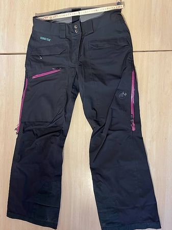 Mammut Gore Tex Ski /Tourenhose Gr. 38 dunkelgrau neuwertig