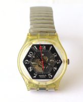 Swatch Gent Flex (GK158 / GK159) Black Jade 1992 Quartz