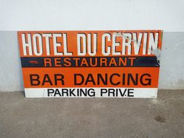 Alte Schild Hotel du Cervin Grafidec