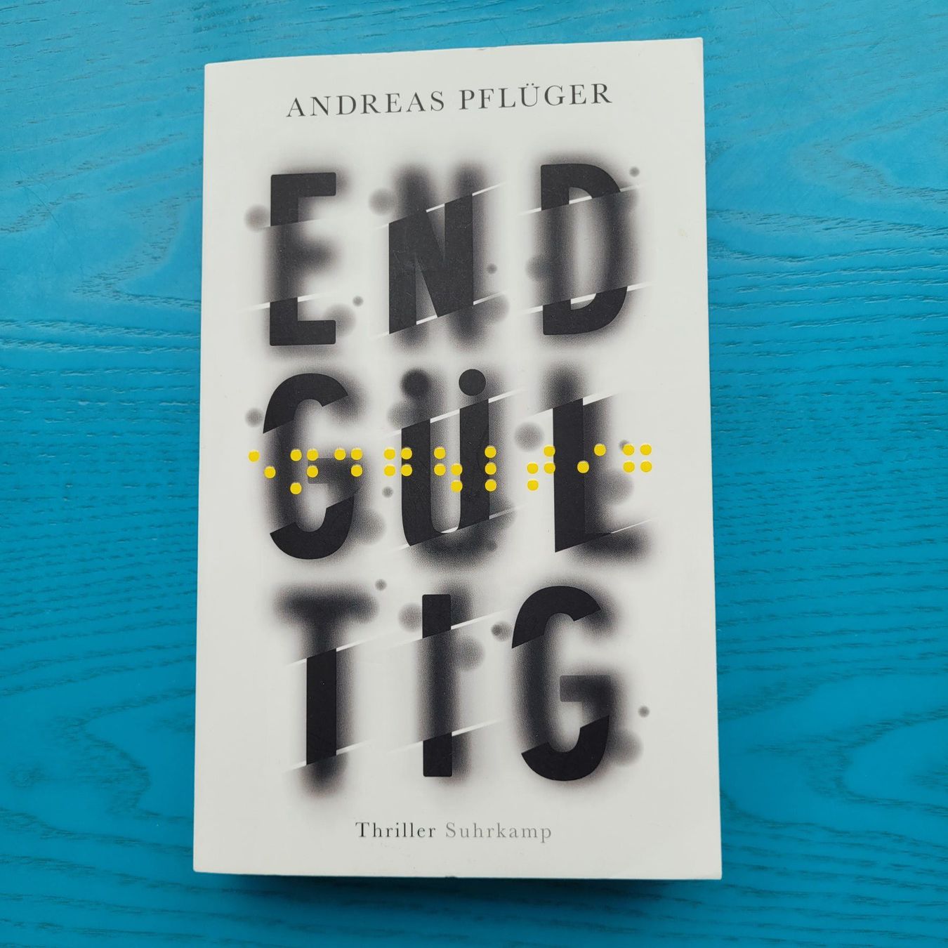 Libri: Andreas Pflüger - Endgültig – Usato da SCHÜBELBACH venduto da CoKaHa