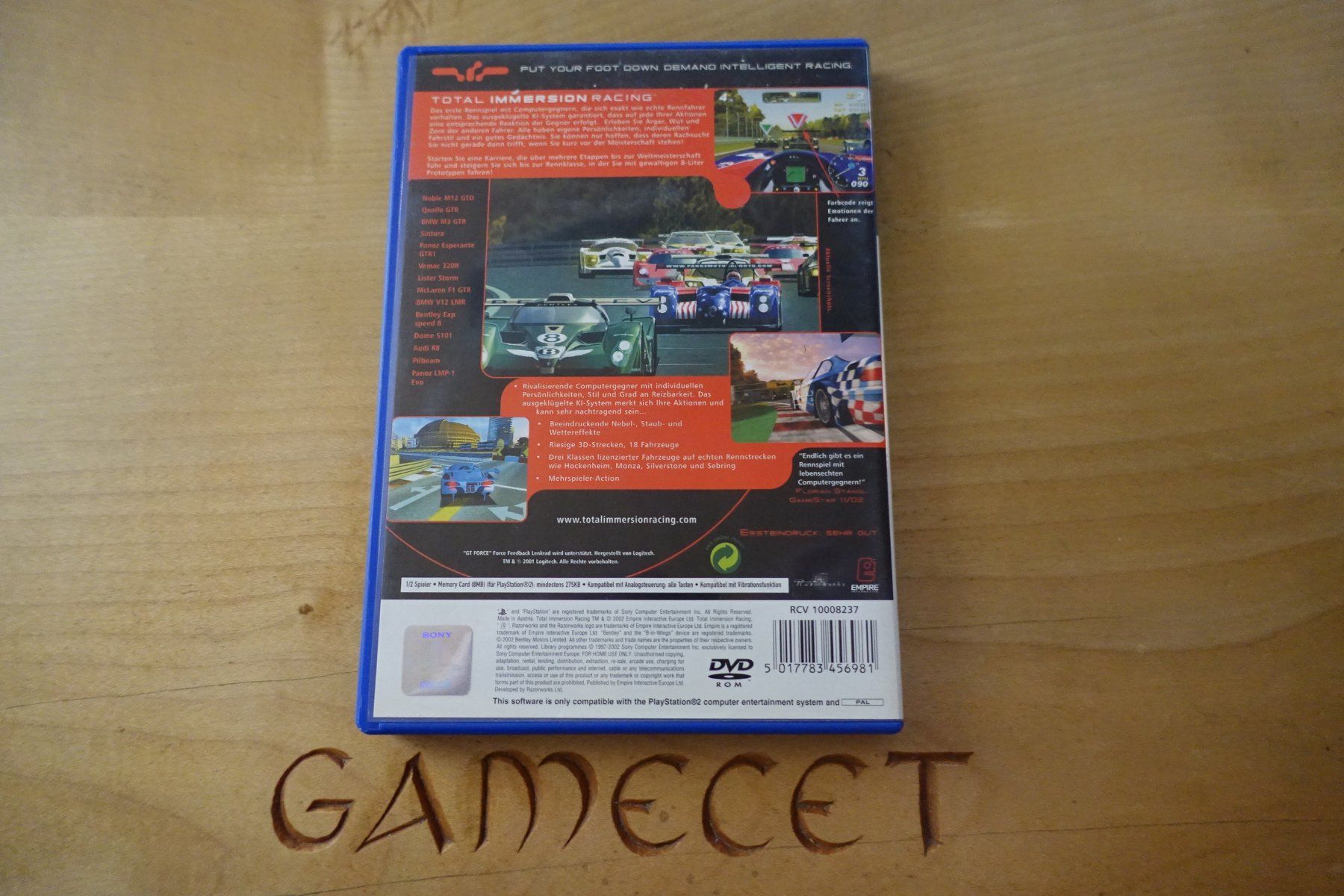 Sony Giochi: Total Immersion Racing – Usato da Steinach venduto da Gamecet 2