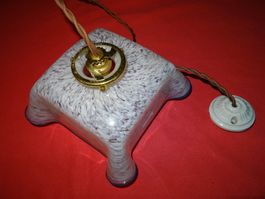 Antike fabelhafte Lampe/ Splendide lampe