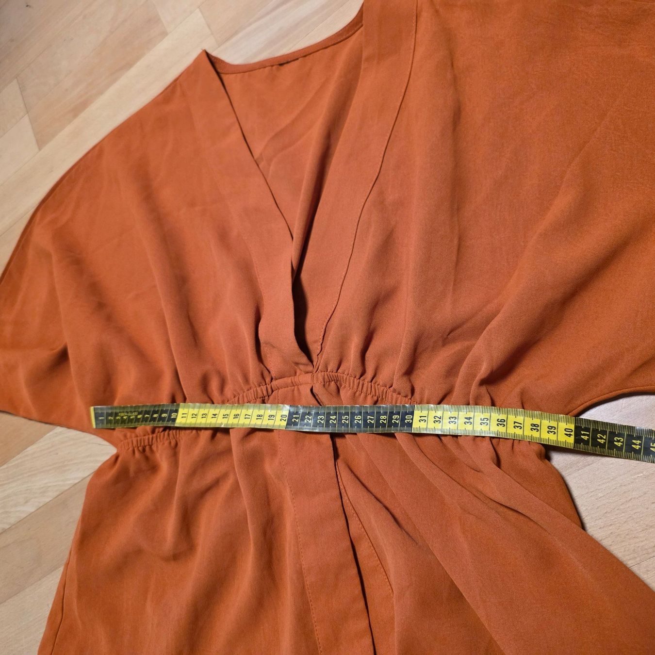 Camicette: Bluse Rostfarbe S/M mit Gummizug – Usato da Wald ZH venduto da CapLux 3