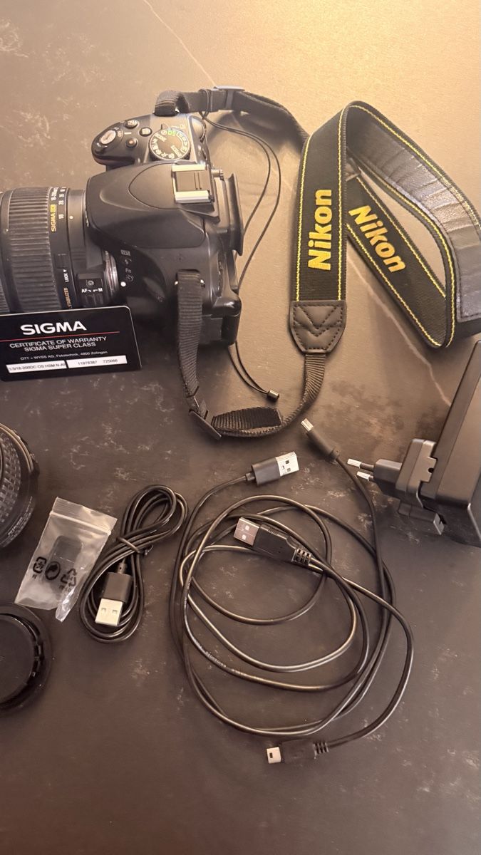 Nikon Fotocamera: Nikon D5100 Kamera mit 2 objektiven + Tasche – Usato da Hagendorn venduto da VS0506 6