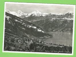 Sigriswil mit Eiger, Mönch und Jungfrau