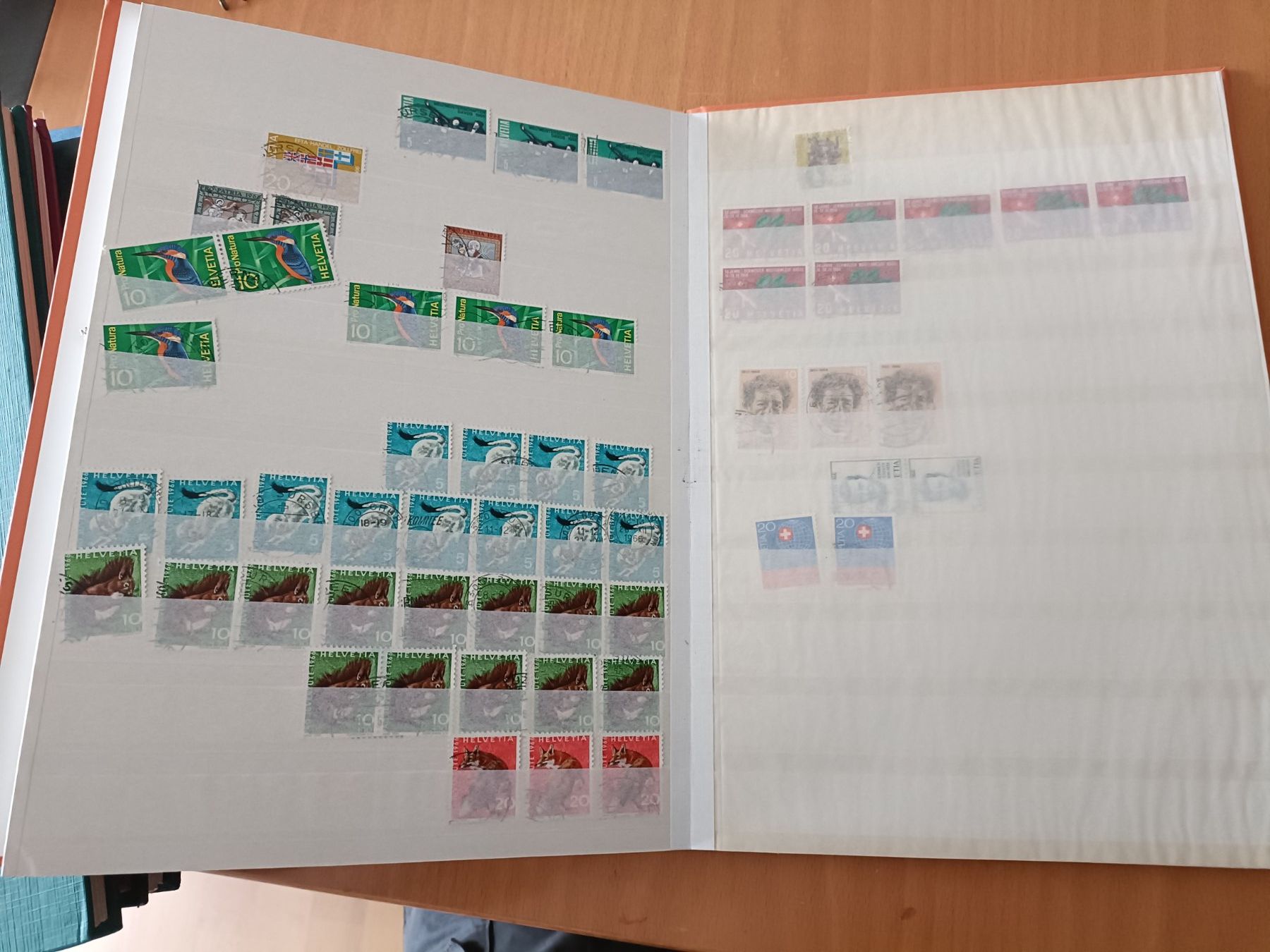 Alben: Briefmarken Sammlung – Gebraucht aus Luzern von tristan696 5