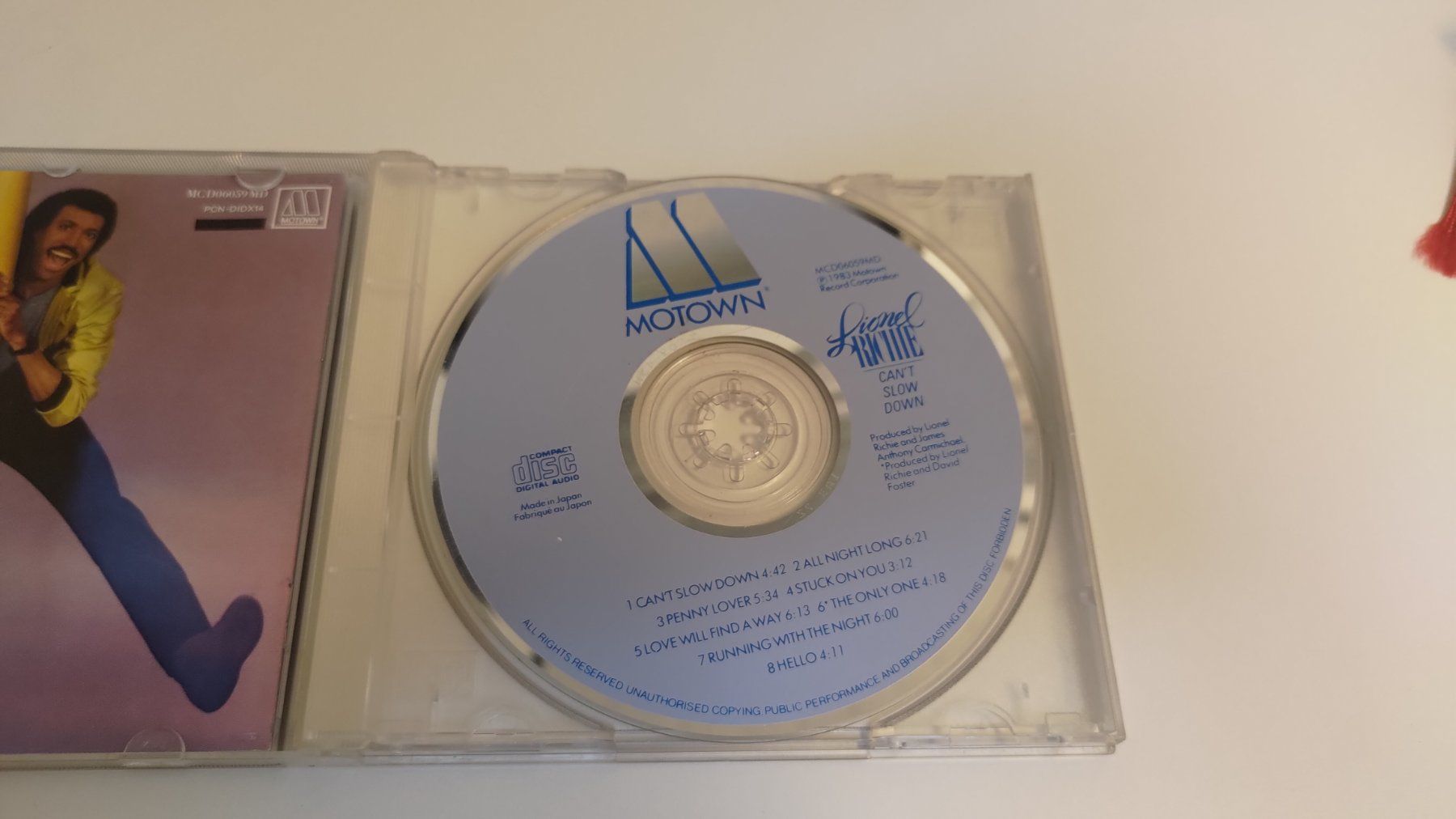 CDs: CD Lionel Richie Can't Slow Down ab 1.- – Gebraucht aus Dörflingen von anubis-grahl 2