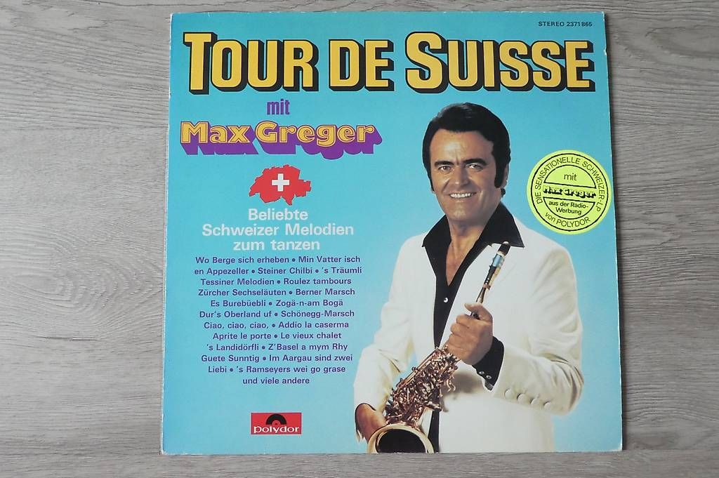 Vinyles: Max Gregor LP. Titel: Tour de Suisse – D'occasion à Andelfingen par Annegret06