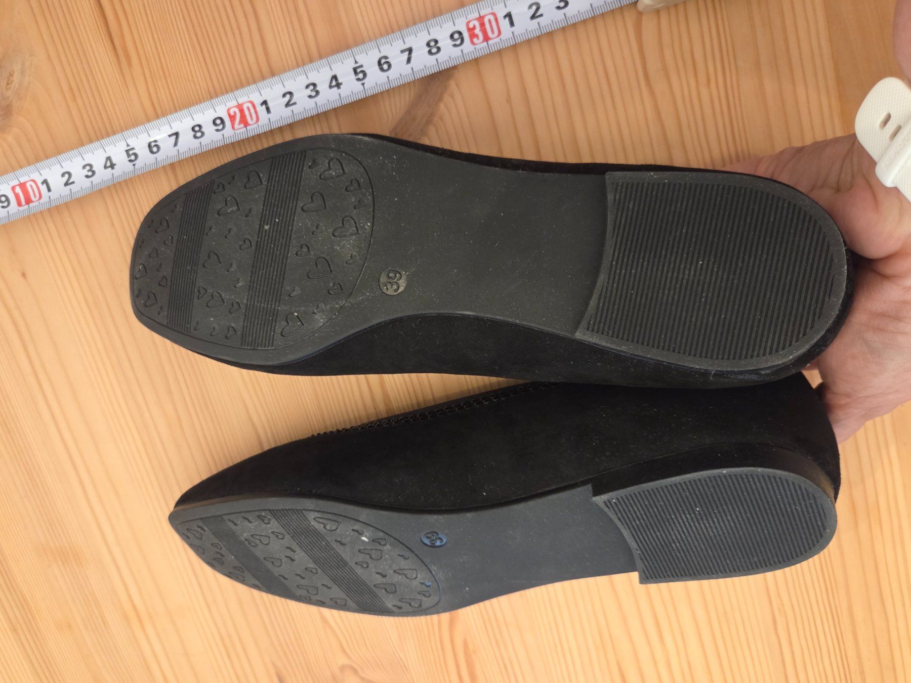Graceland Scarpe da donna: schwarze Ballerina, schwarzer Strass, 38.5/39 – Usato da Liestal venduto da ITOlio 3