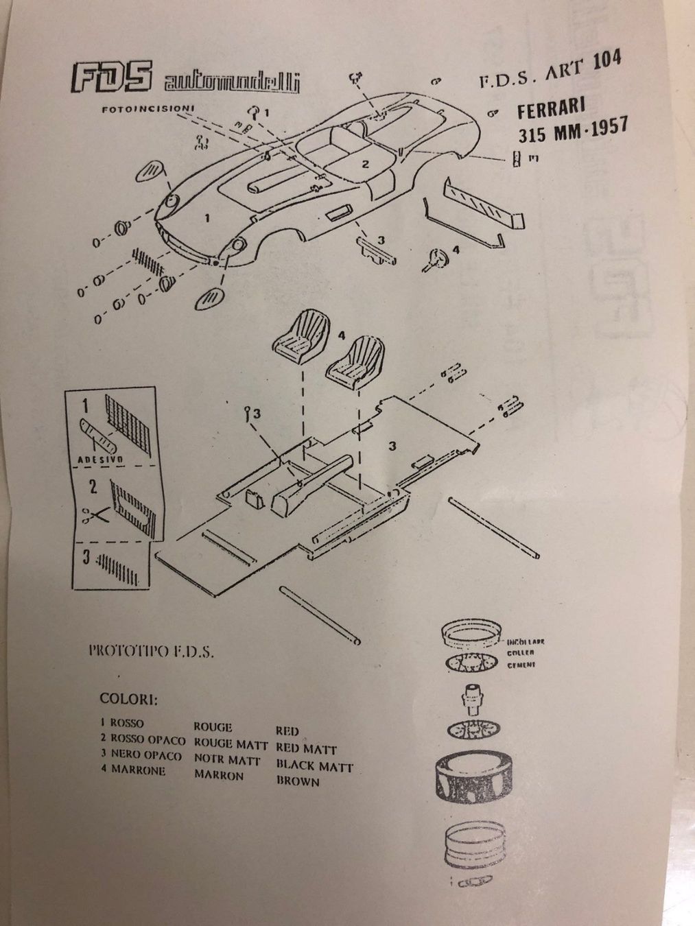 Ferrari Modellini d'auto: FDS-Kit Ferrari 1/43 – Nuovo (secondo la descrizione) da Muttenz venduto da Gucci2005 3